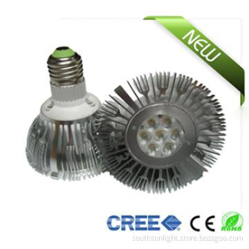 2012 New High Power 3-years Warranty CREE XPE PAR30-7x1W LED Spotlight